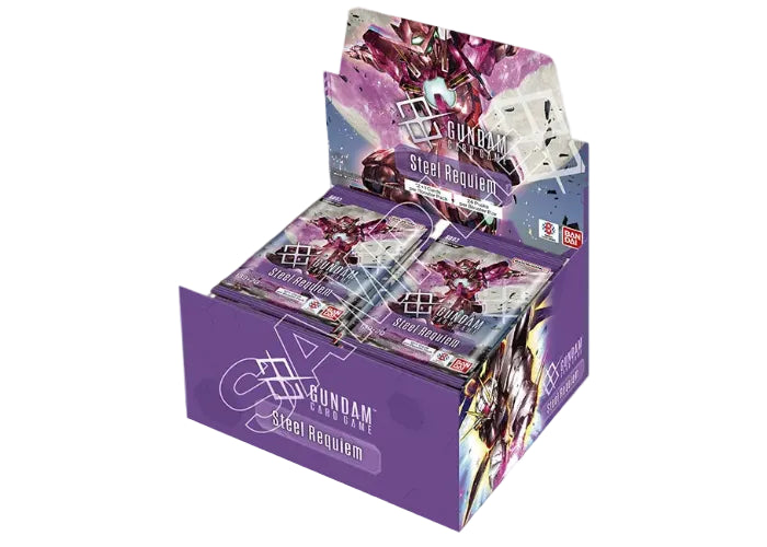 Gundam TCG Steel Requiem Booster Display GD03 (24 Packs)