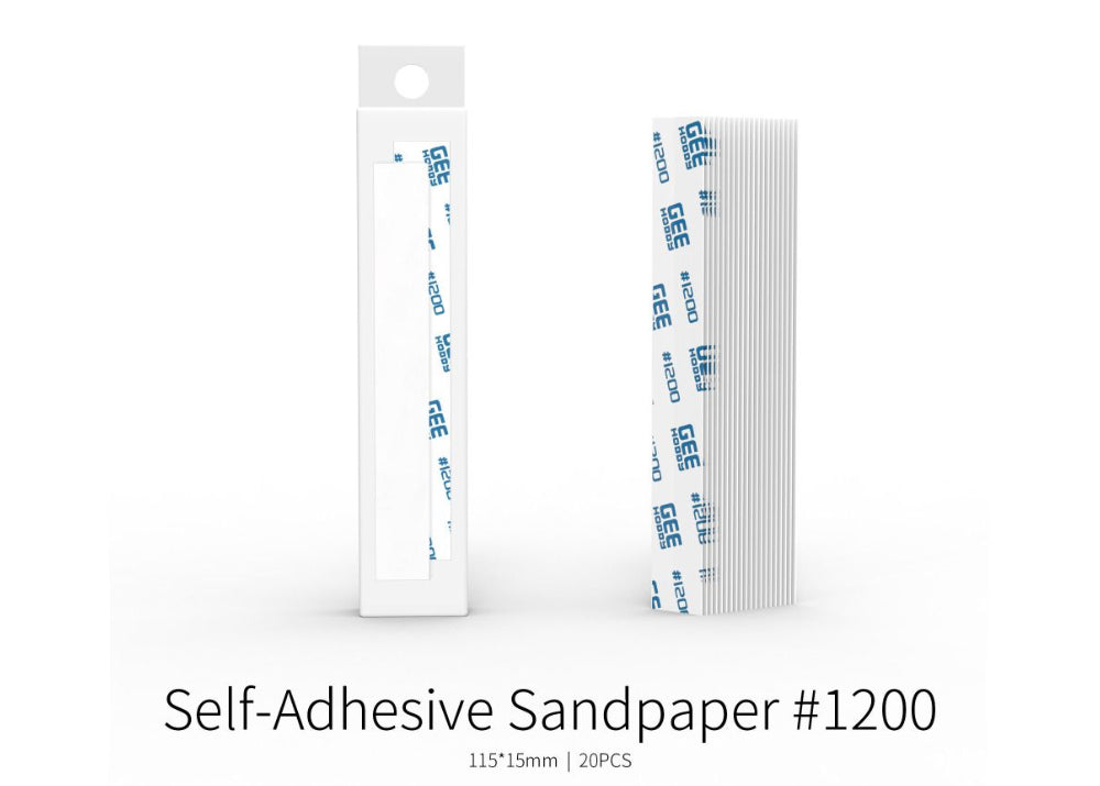 GEE Hobby GH-SP-1200 Self-Adhesive Sandpaper #1200