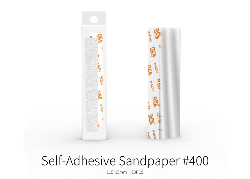 GEE Hobby GH-SP-400 Self-Adhesive Sandpaper #400