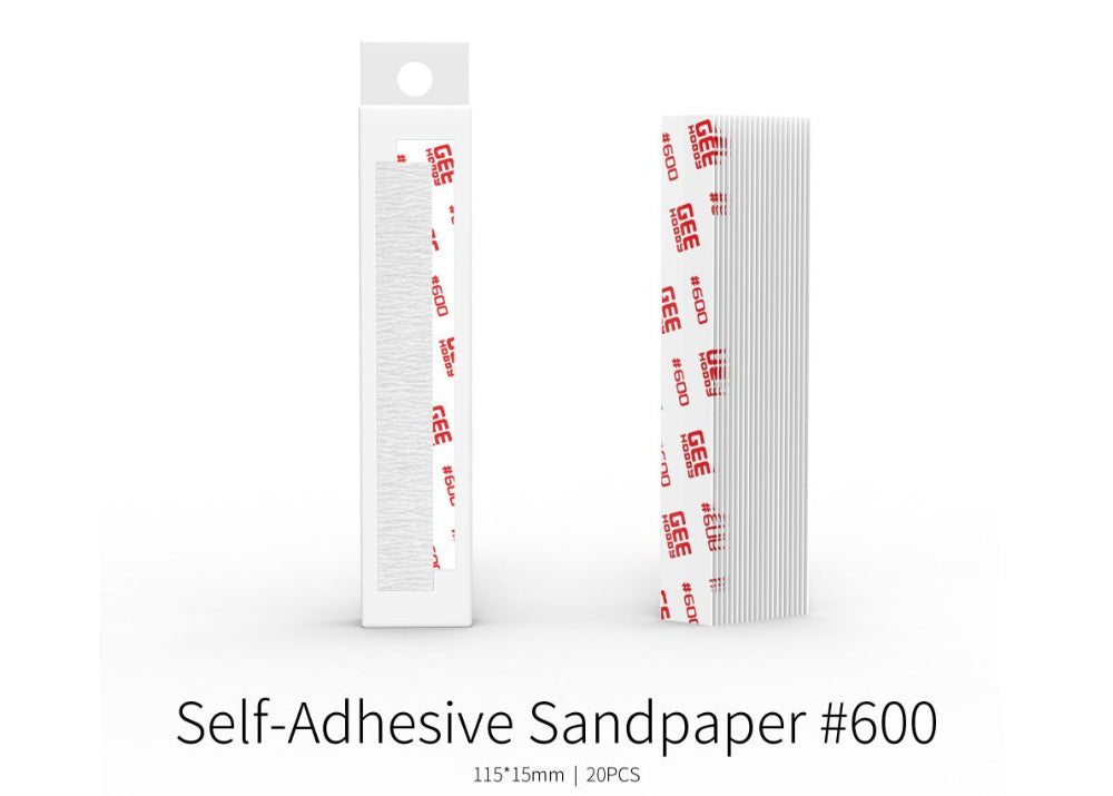GEE Hobby GH-SP-600 Self-Adhesive Sandpaper #600
