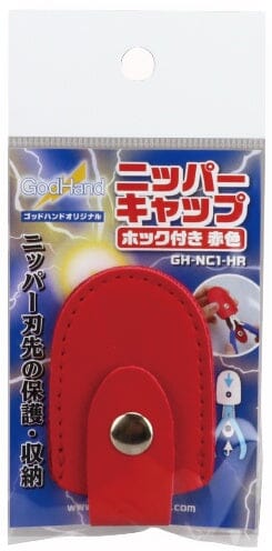 GodHand NC1-HR Nipper Cap with Snap Button Red