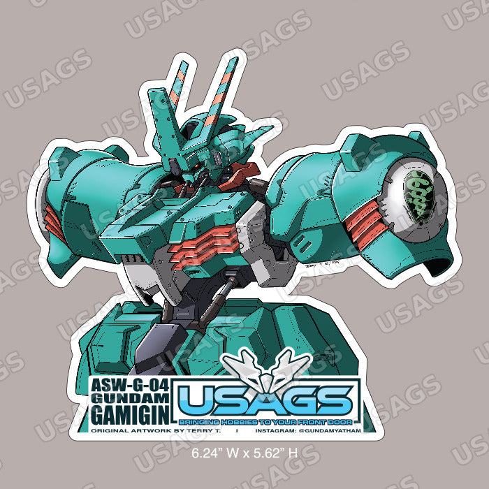 Gundam Gamigin Sticker