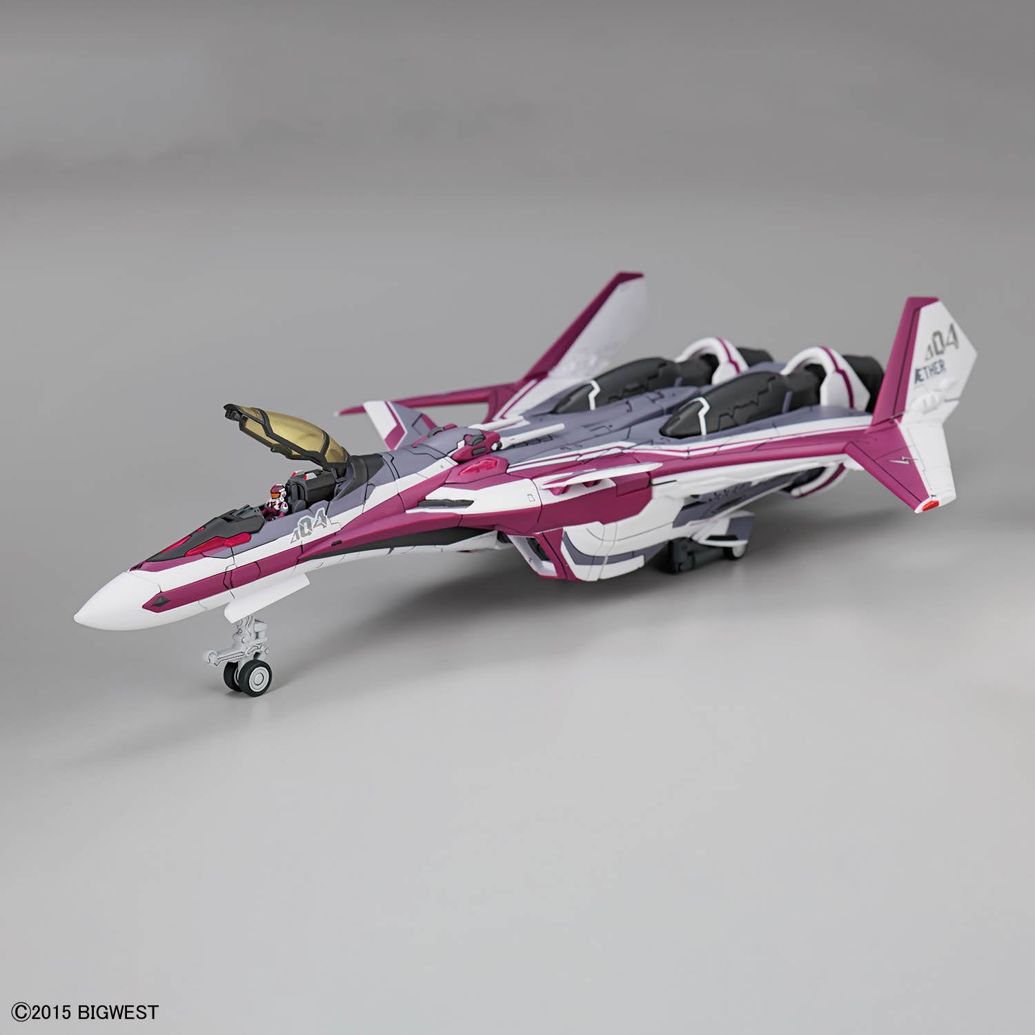 Macross Delta HG VF-31C Siegfried (Mirage Farina Jenius Use) 1/100 Scale Model Kit