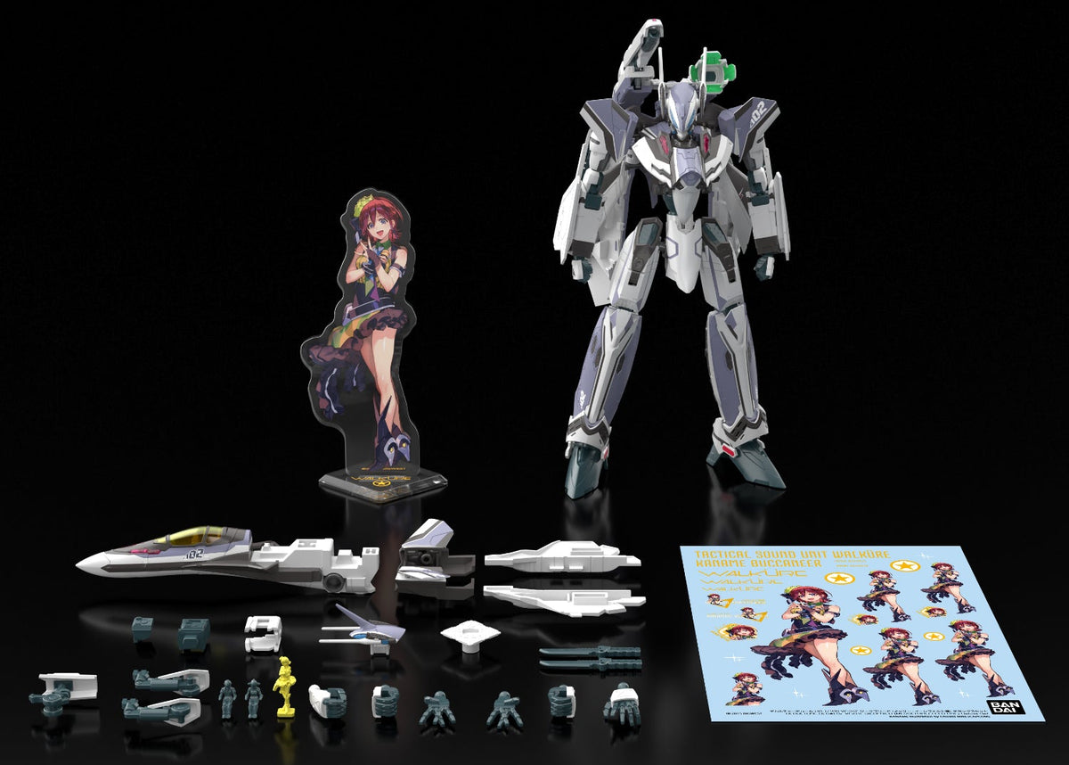 Macross Delta HG VF-31 Siegfried (Messer Ihlefeld Use) 1/100 Scale Deluxe Model Kit Set