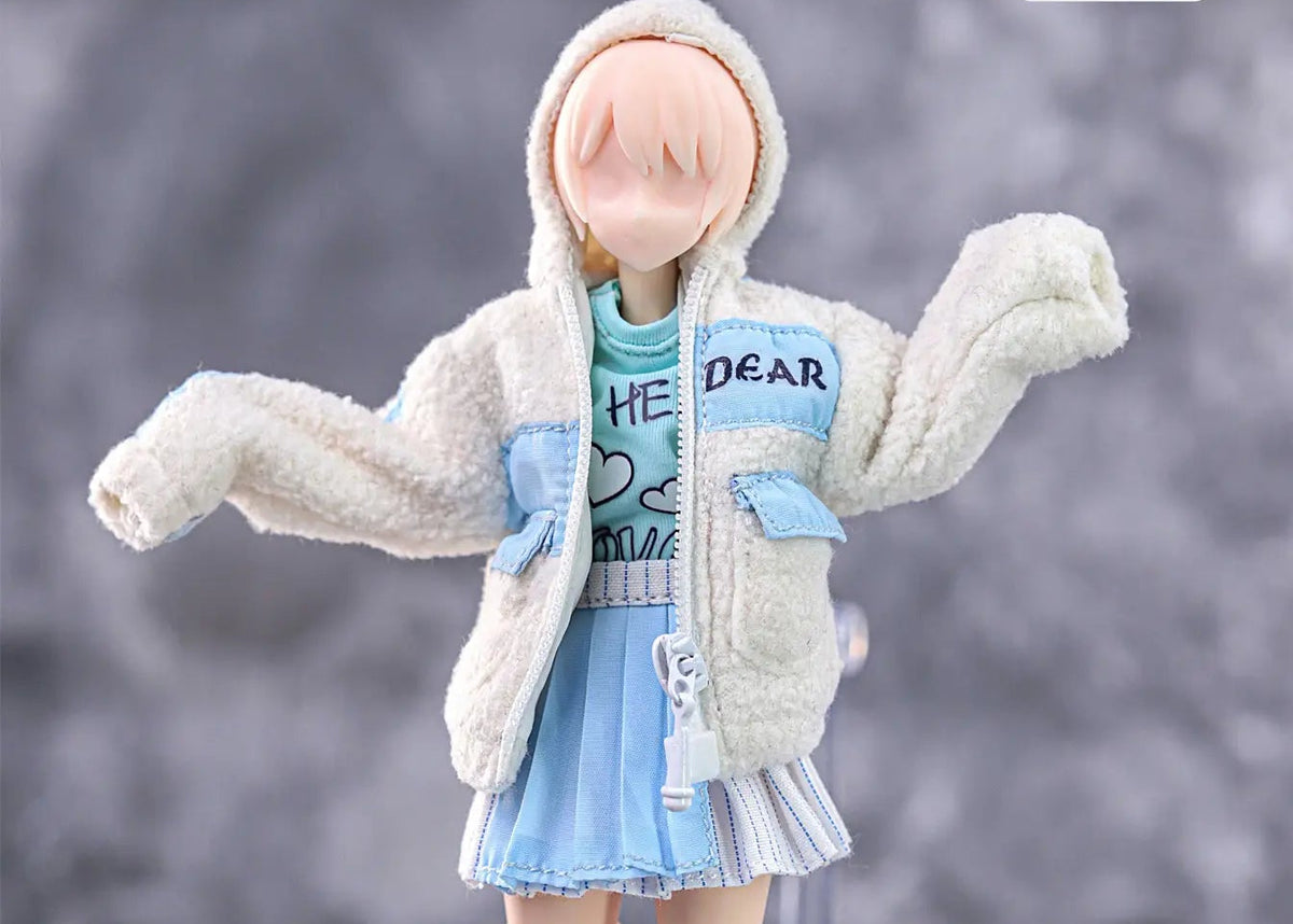 Hasuki 1/12 CS004 Boa Fleece Hoodie Set