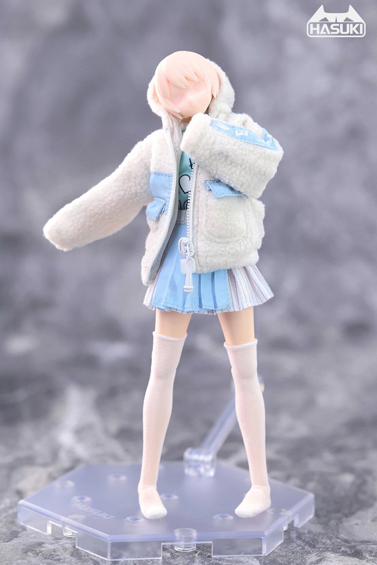 Hasuki 1/12 CS004 Boa Fleece Hoodie Set