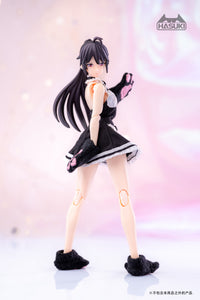 Hasuki 1/12 CS010A Movable Figure Maid Outfit (Black)