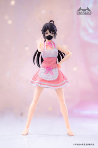 Hasuki 1/12 CS010C Movable Figure Maid Outfit (Pink)