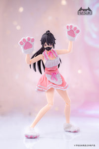 Hasuki 1/12 CS010C Movable Figure Maid Outfit (Pink)