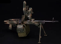 Hasuki WM-05C Regular Machine Gun Set Jungle Camouflage Action Figure Option Part 1/12 Scale Accessory