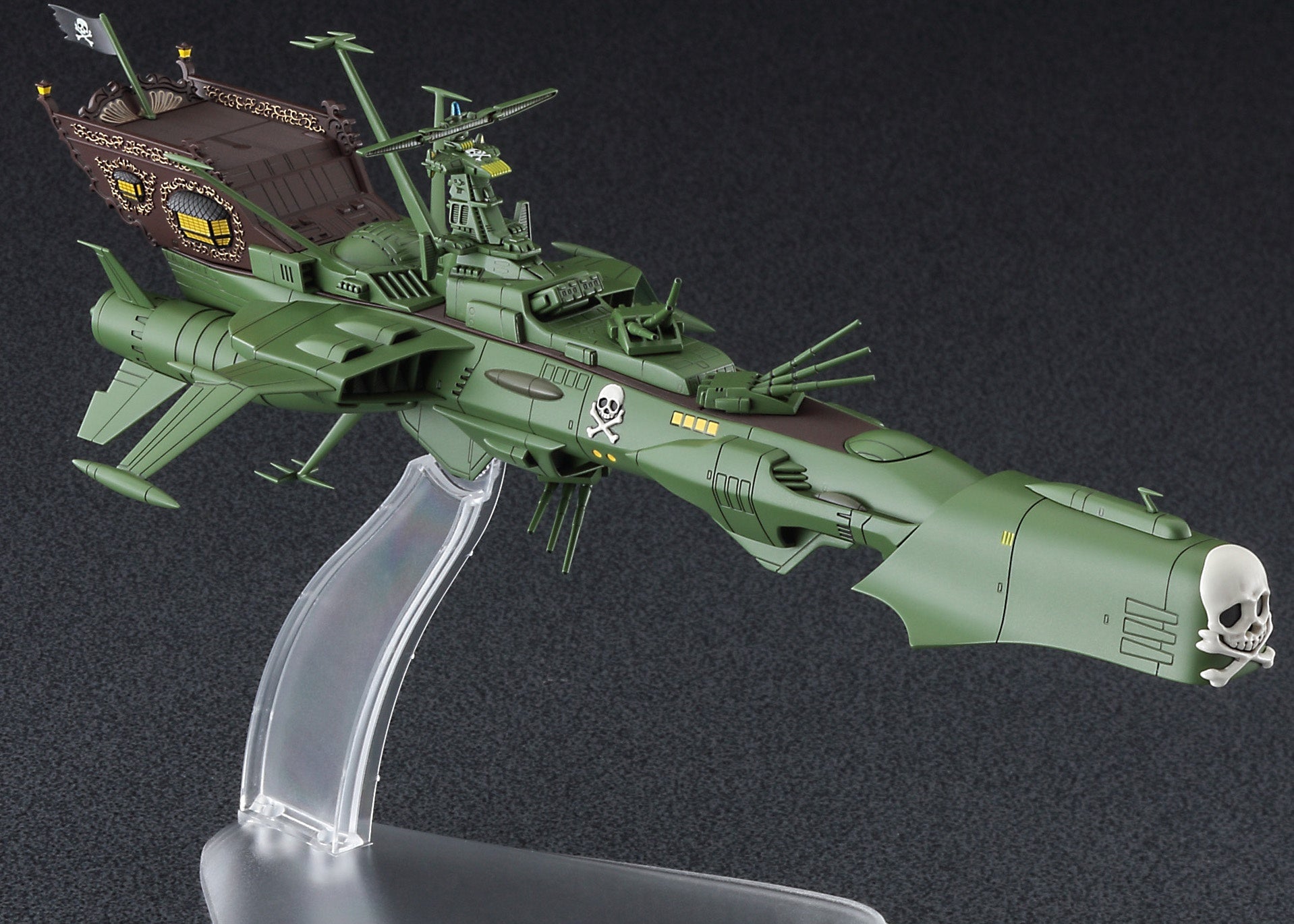 Hasegawa 1/2500 “Captain Harlock Space Pirate Dimension Voyage” Space Pirate Battleship Arcadia First Ship