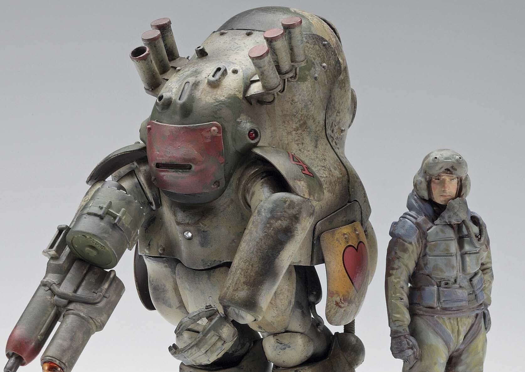 Robot Battle V (Five) Maschinen Krieger Ma.K. 44 Type Mk44 Ammoknights (Smartgun Equipment Type) MK07 1/20 Scale Model Kit