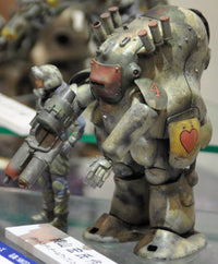 Robot Battle V (Five) Maschinen Krieger Ma.K. 44 Type Mk44 Ammoknights (Smartgun Equipment Type) MK07 1/20 Scale Model Kit