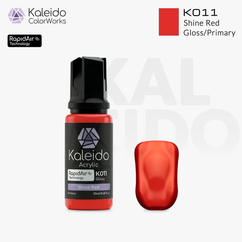 Kaleido ColorWorks K011 Shine Red Primary Colors 20ml