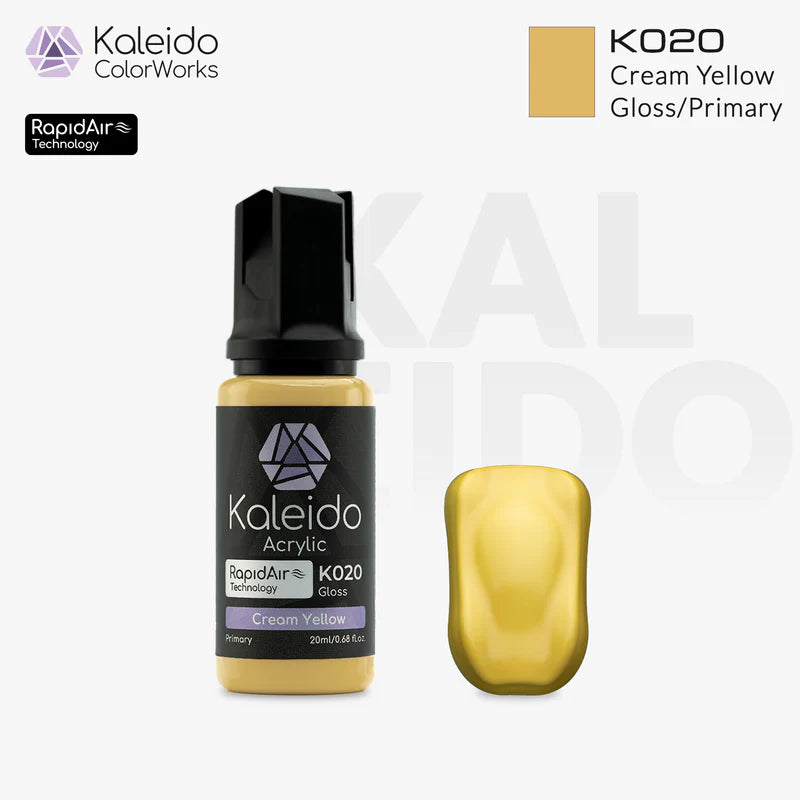 Kaleido ColorWorks K020 Cream Yellow Primary Colors 20ml