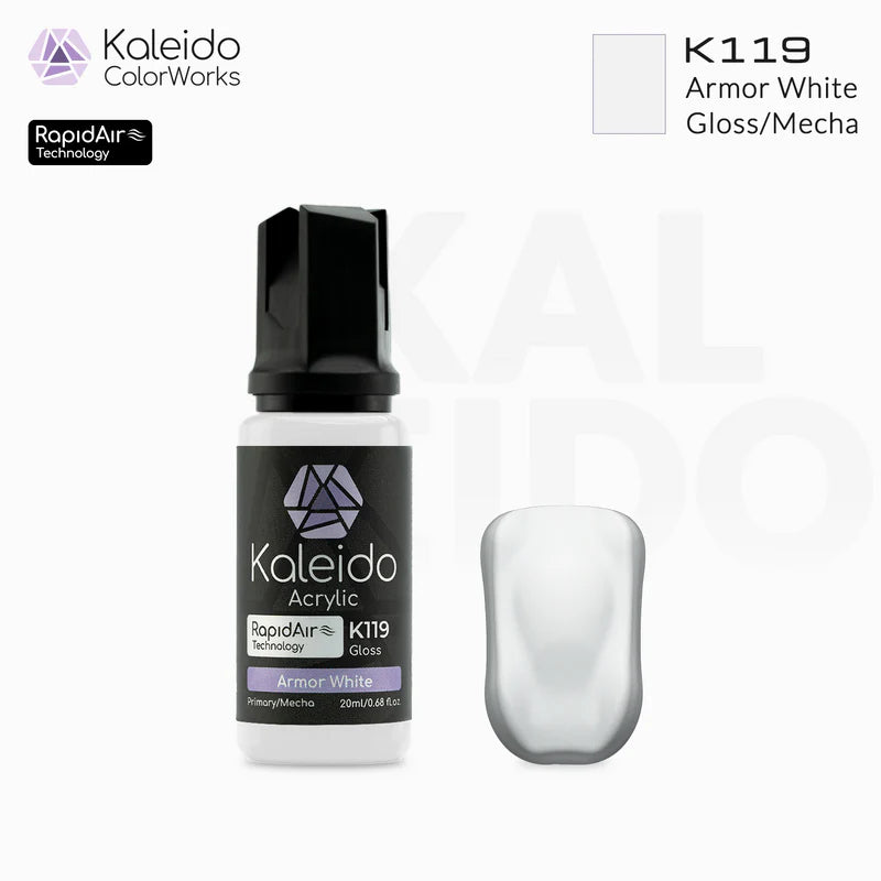 Kaleido ColorWorks K119 Armor White Mecha Colors 20ml