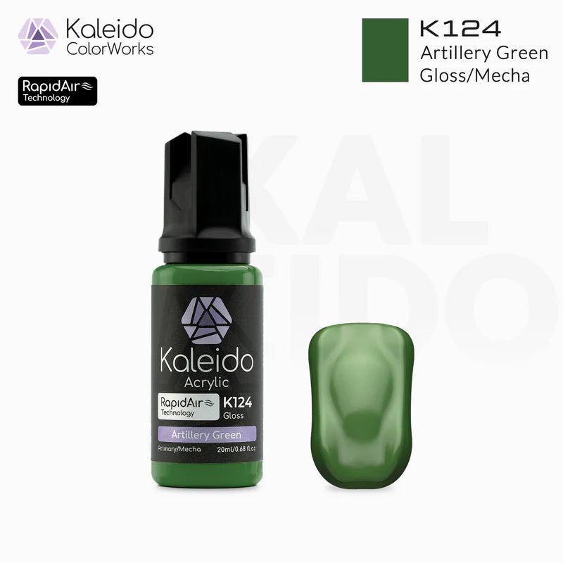 Kaleido ColorWorks K124 Artillery Green Mecha Colors 20ml