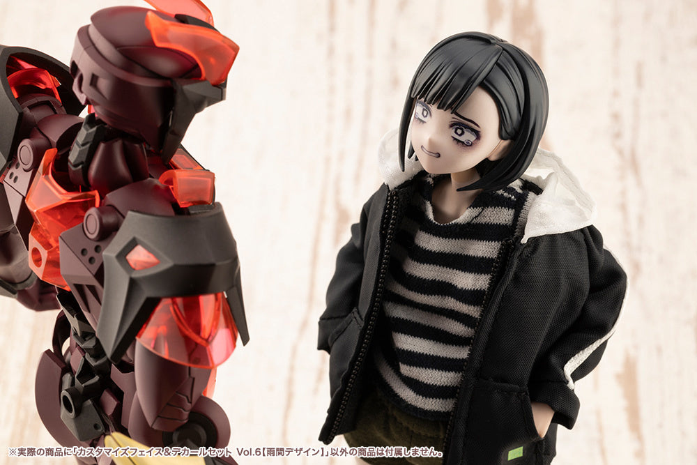 Sousai Shoujo Teien Vol. 6 Customized Face & Decal 1/10 Scale Set