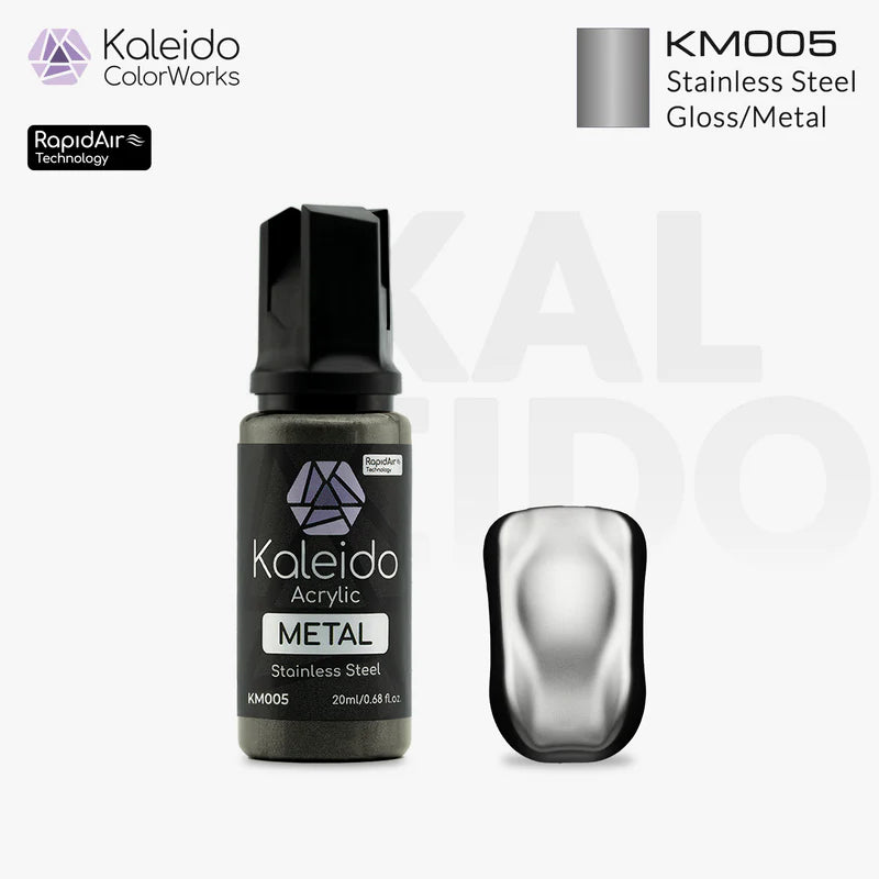 Kaleido ColorWorks KM005 Stainless Steel Metal Colors 20ml