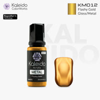 Kaleido ColorWorks KM012 Flashy Gold Metal Colors 20ml