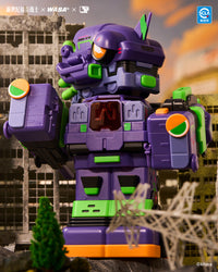 Evangelion x WASA Super Train Combined Robot EVA206 Series Box of 4 Random Figures