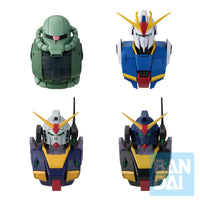 Mobile Suit Gundam Ichibansho Zakka Gundam Head Magnet (Universal Century Saga 2) Box of 4 Magnets