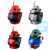 Mobile Suit Gundam Ichibansho Zakka Zaku Head Magnet (Universal Century Saga Interlude) Box of 4 Magnets