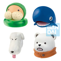 One Piece Ichibansho Zakka Head Magnets (Animals) Box of 6 Random Magnets