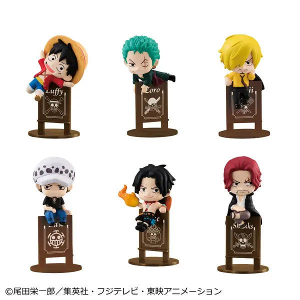 One Piece Ochatomo Pirates Party Box of 8 Random Figures