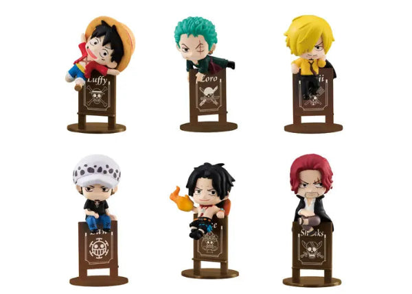 One Piece Ochatomo Pirates Party Box of 8 Random Figures