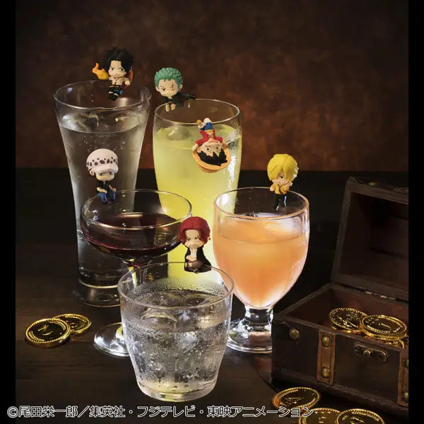 One Piece Ochatomo Pirates Party Box of 8 Random Figures