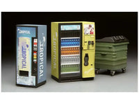 Meng Vending Machine & Dumpster 1/35 Scale Set