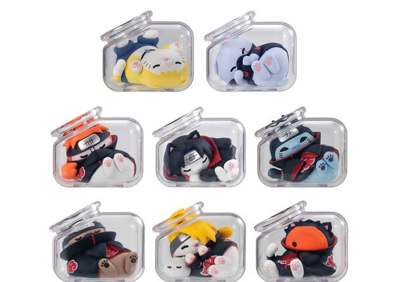 Naruto Shippuden Mega Cat Project Good Night Nyaruto! Gathering Akatsuki Edition Vol.2 Box of 8 Random Figures