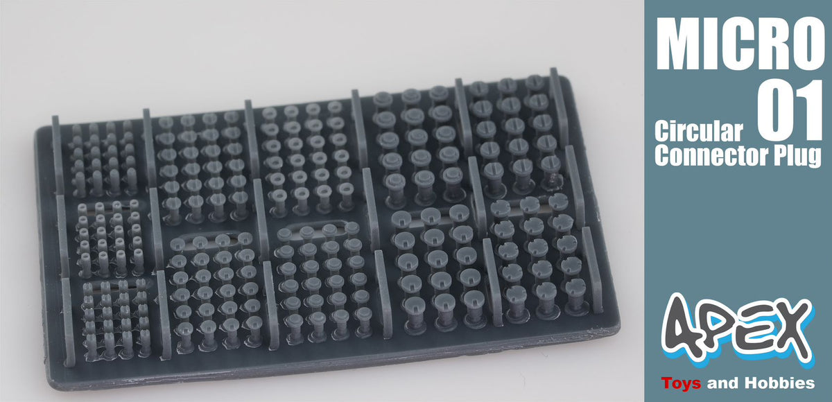 Apex Detailing Parts Micro-01 Circular Connector Plug