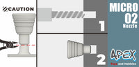 Apex Detailing Parts Micro-02 Nozzle