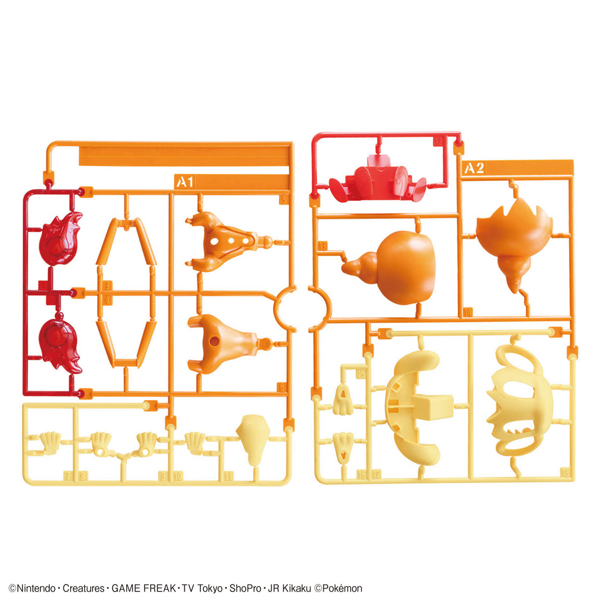 Pokemon Chimchar 29 Quick Model Kit