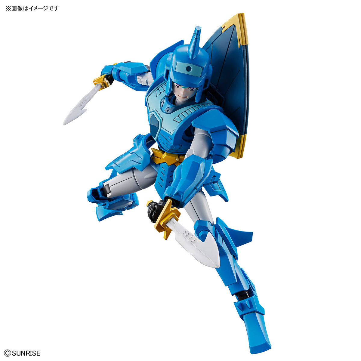 Yoroi Shin Den Samurai Troopers 30 Minutes Fantasy Musashi of the Water Model Kit