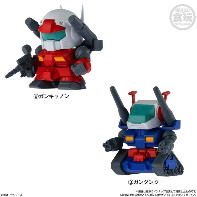 Mobile Suit Gundam Operation V SD Gundam Box of 12 Model Kits