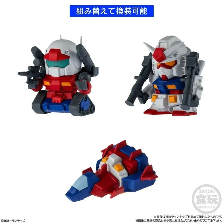 Mobile Suit Gundam Operation V SD Gundam Box of 12 Model Kits