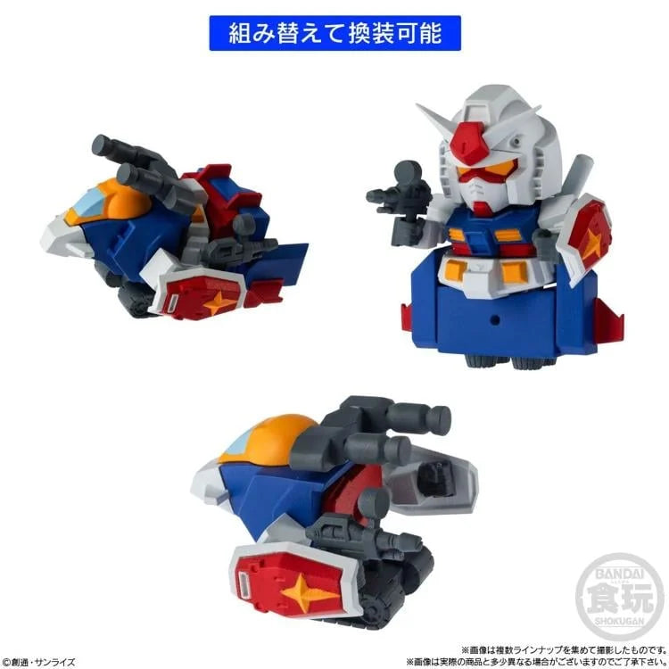 Mobile Suit Gundam Operation V SD Gundam Box of 12 Model Kits