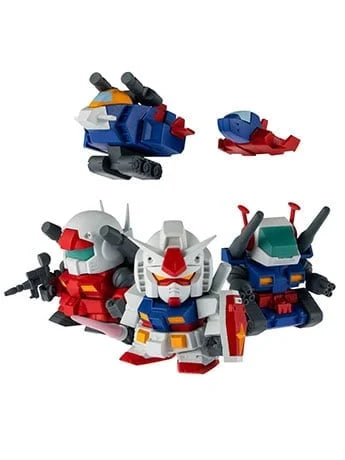 Mobile Suit Gundam Operation V SD Gundam Box of 12 Model Kits