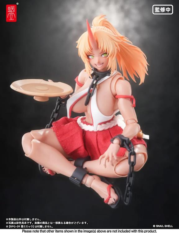 RPGEX-08 Oni Shrine Maiden Second Daughter Momiji 1/12 Scale Action Figure