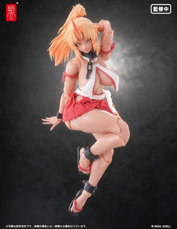RPGEX-08 Oni Shrine Maiden Second Daughter Momiji 1/12 Scale Action Figure