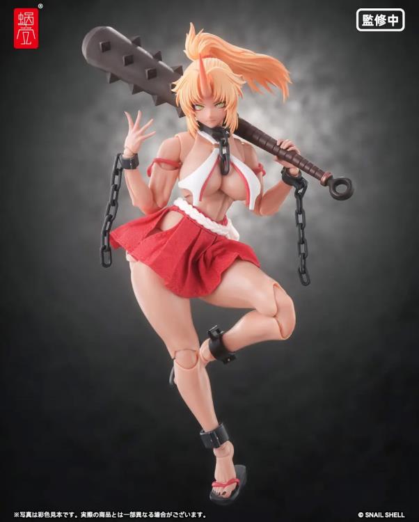 RPGEX-08 Oni Shrine Maiden Second Daughter Momiji 1/12 Scale Action Figure