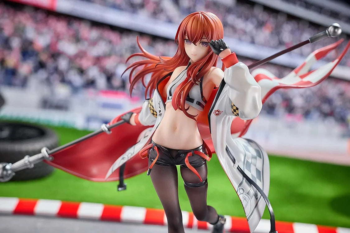 Steins;Gate Kurisu Makise (Racing Ver.) 1/7 Scale Figure & Plushie Set