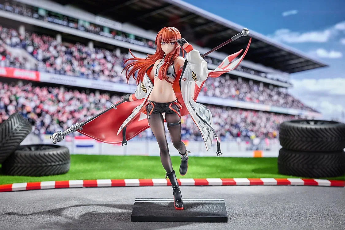 Steins;Gate Kurisu Makise (Racing Ver.) 1/7 Scale Figure & Plushie Set
