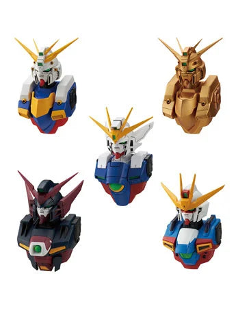 Mobile Suit Gundam Ichibansho Zakka MS Head Magnet (30th Anniversary) Box of 6 Magnets