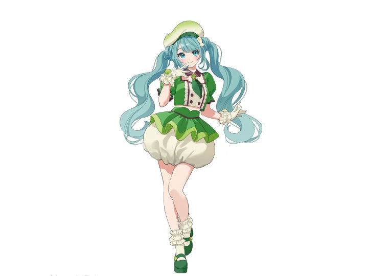 Hatsune Miku x TIROL CHOCO Hatsune Miku (Matcha Mochi Ver.) Figure