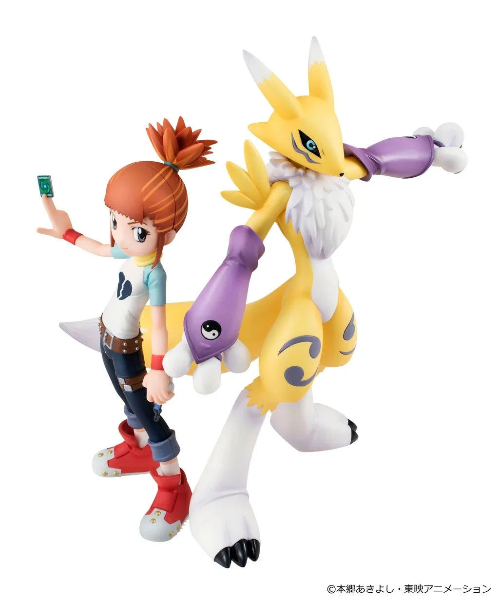 Digimon Tamers G.E.M. Series Renamon & Rika Nonaka