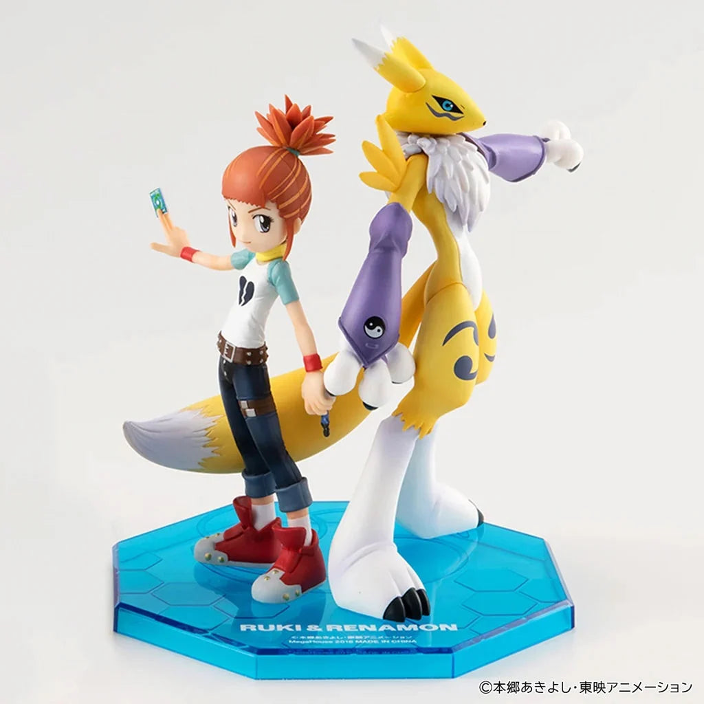 Digimon Tamers G.E.M. Series Renamon & Rika Nonaka